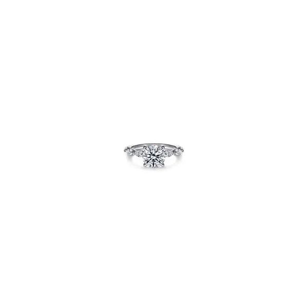 14K White Gold Diamond Engagement Ring Chipper's Jewelry Bonney Lake, WA