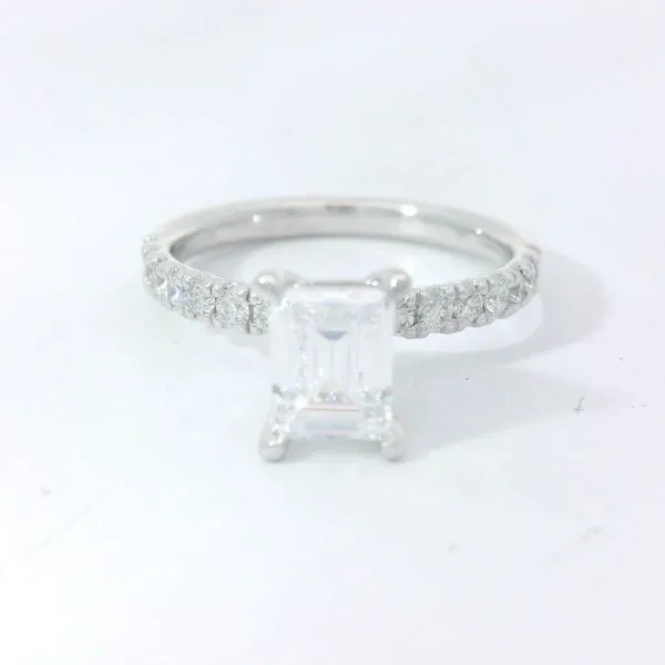 14K White Gold Diamond Engagement Ring Chipper's Jewelry Bonney Lake, WA