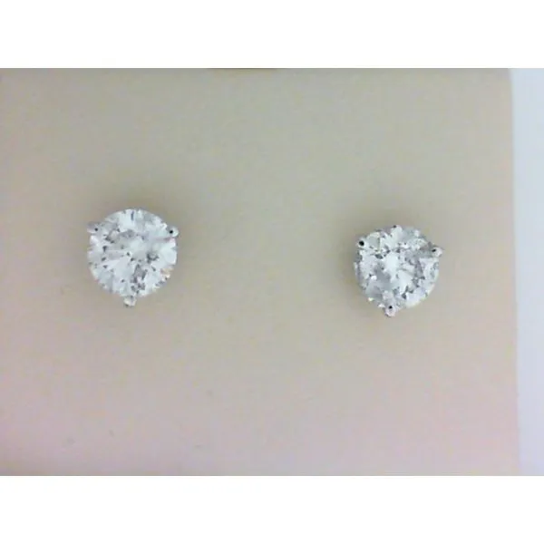 1.50ctw Diamond Stud Earrings in 14K White Gold Chipper's Jewelry Bonney Lake, WA