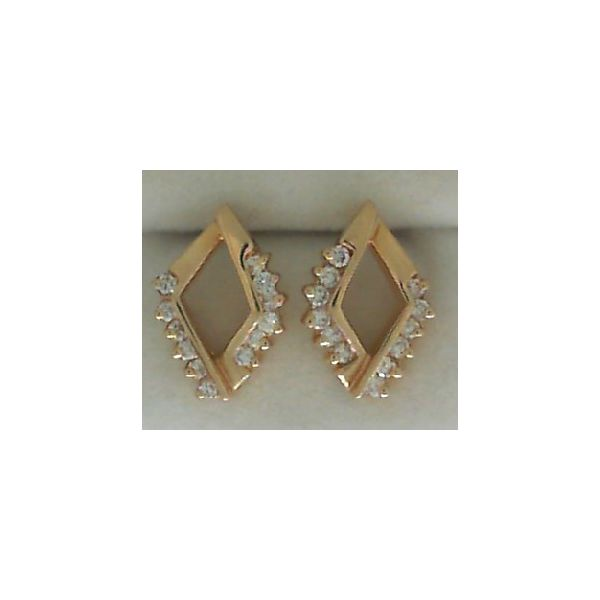 .36ctw Diamonds in 14K Yellow Gold Earrings Chipper's Jewelry Bonney Lake, WA