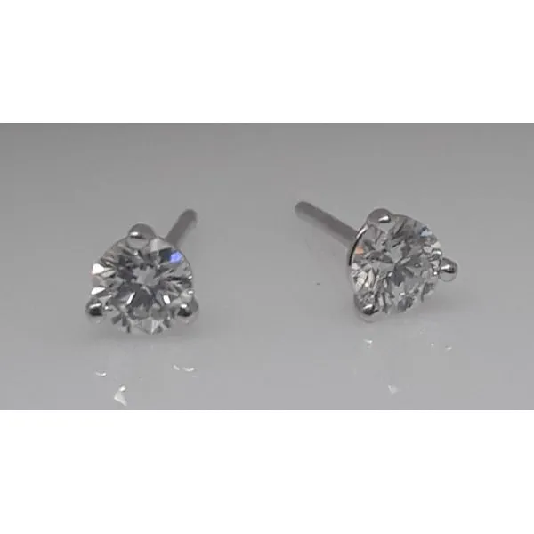 .33ctw 14K White Gold Diamond Stud Earrings Chipper's Jewelry Bonney Lake, WA