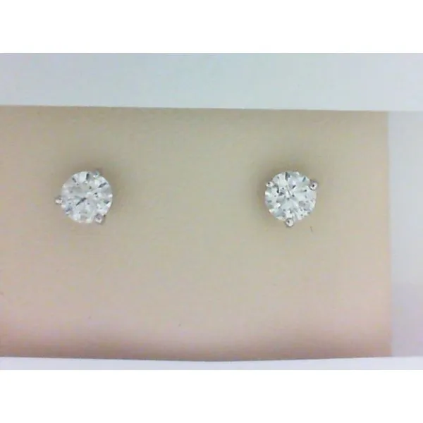 0.76ctw Dia Studs Set in 14kt White Gold Chipper's Jewelry Bonney Lake, WA