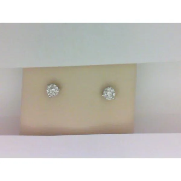 14K White Gold Diamond Stud Earrings Chipper's Jewelry Bonney Lake, WA