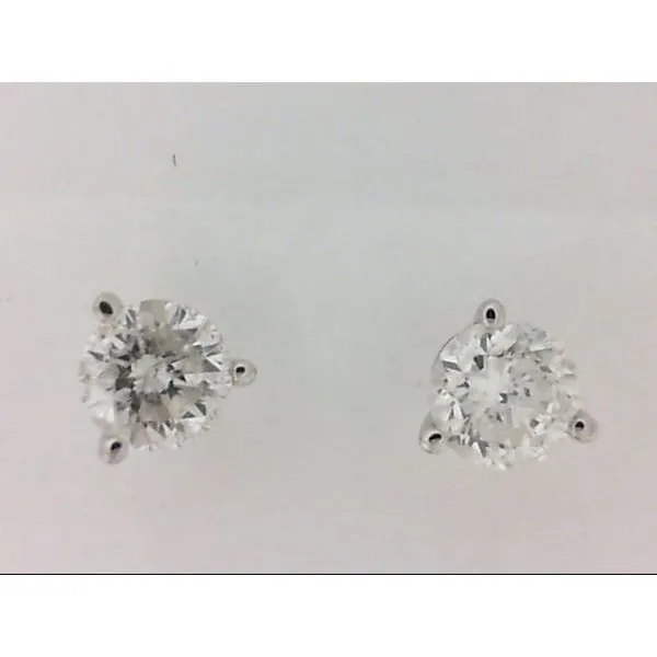 14K White Gold Diamond Stud Earrings Chipper's Jewelry Bonney Lake, WA