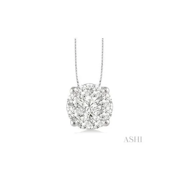 .50ctw Dia, 14KW 'Lovebright' Pendant Chipper's Jewelry Bonney Lake, WA