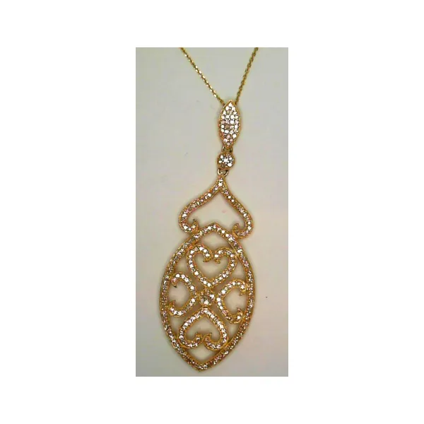 Diamond Pendant in 14K Yellow Gold Chipper's Jewelry Bonney Lake, WA
