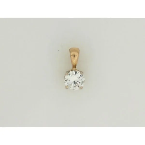 14K Yellow Gold Diamond Pendant Image 2 Chipper's Jewelry Bonney Lake, WA