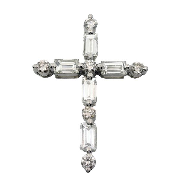 Platinum Diamond Slider Pendant Chipper's Jewelry Bonney Lake, WA