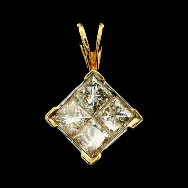 10K Yellow Gold Diamond Pendant Chipper's Jewelry Bonney Lake, WA