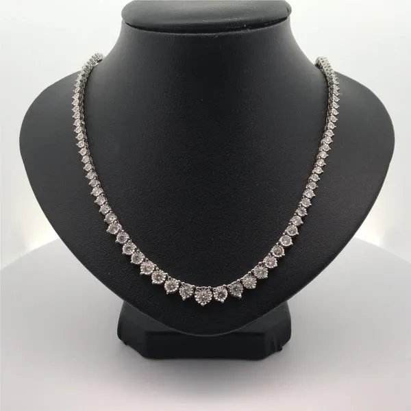 10K White Gold Diamond Necklace Chipper's Jewelry Bonney Lake, WA