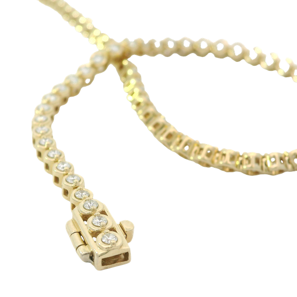 Diamond Bracelet in 14K Yellow Gold Chipper's Jewelry Bonney Lake, WA