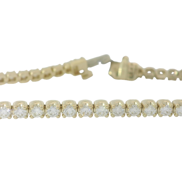 14K Yellow Gold Diamond Bracelet Image 2 Chipper's Jewelry Bonney Lake, WA