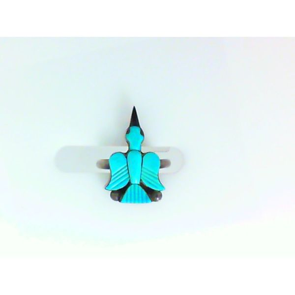 Turquoise Bird Ring Chipper's Jewelry Bonney Lake, WA