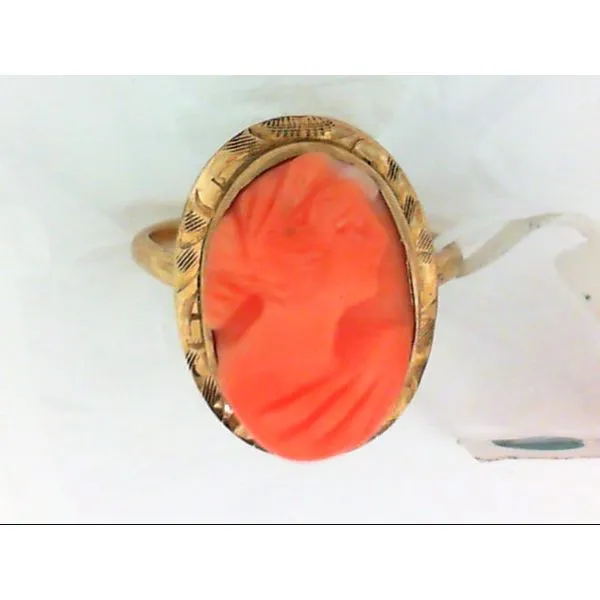 10K Yellow Gold Cameo Ring Chipper's Jewelry Bonney Lake, WA