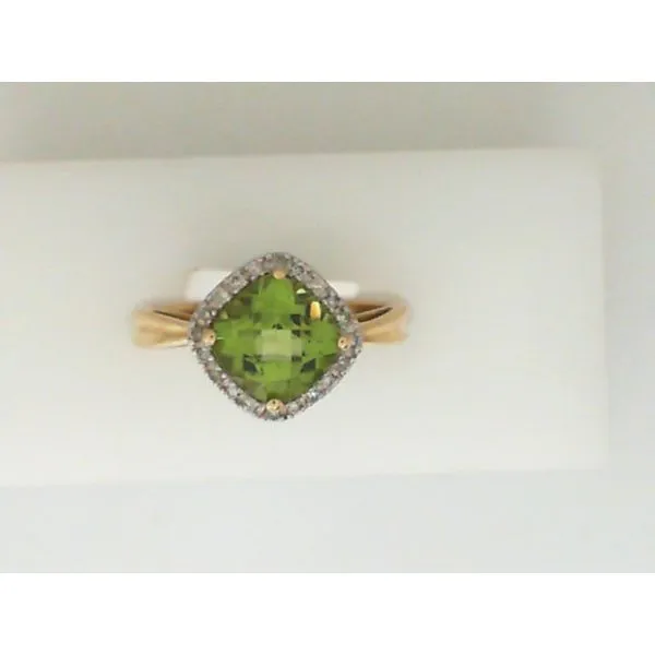 Peridot and Diamond Fashion Ring Chipper's Jewelry Bonney Lake, WA