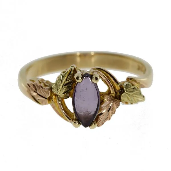 10K BHG Marquise Cabochon Amethyst Image 2 Chipper's Jewelry Bonney Lake, WA