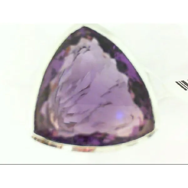 Sterling Silver Trillion Amethyst Fashion Ring Chipper's Jewelry Bonney Lake, WA