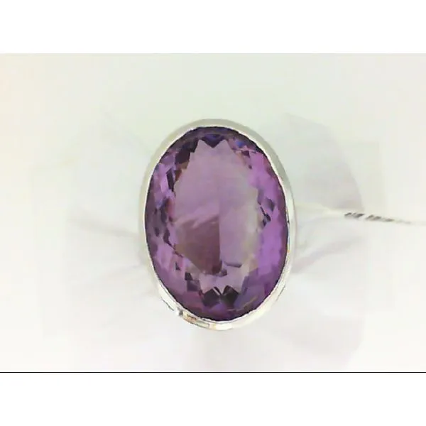 Sterling Silver Oval Amethyst Fashion Ring Chipper's Jewelry Bonney Lake, WA