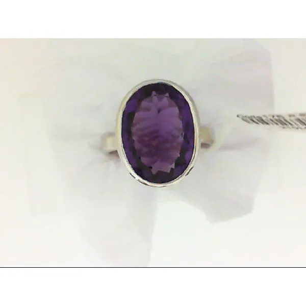Sterling Silver Oval Amethyst Fashion Ring Chipper's Jewelry Bonney Lake, WA