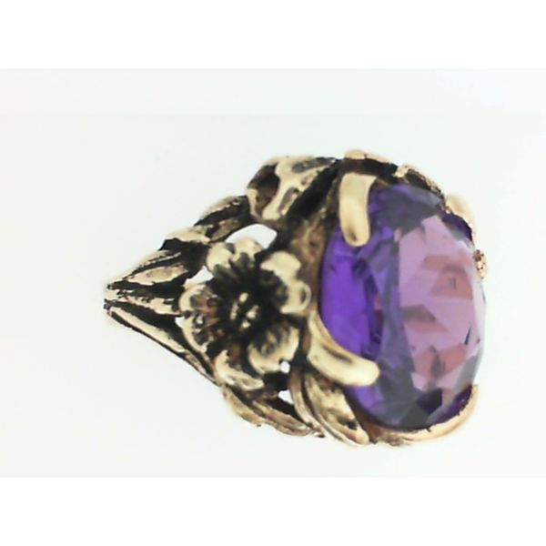 10K Yellow Gold Amethyst Ring Image 2 Chipper's Jewelry Bonney Lake, WA