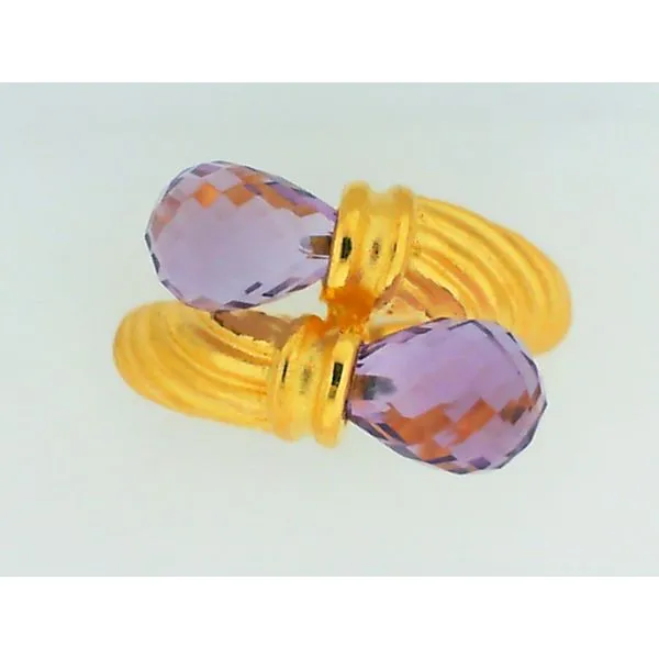 24-Karat Yellow Gold Amethyst Ring Chipper's Jewelry Bonney Lake, WA