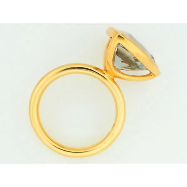 18K Yellow Gold Prasiolite Ring Image 2 Chipper's Jewelry Bonney Lake, WA