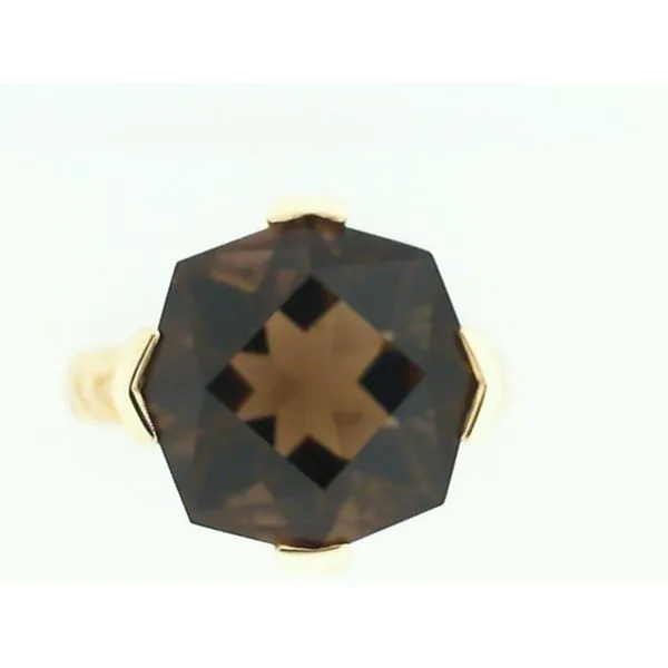 14K Yellow Gold Smoky Topaz Fashion Ring Image 2 Chipper's Jewelry Bonney Lake, WA