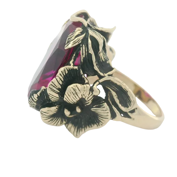 35ct Synth Sapphire Fashion Ring Image 2 Chipper's Jewelry Bonney Lake, WA