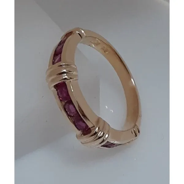 14K Yellow Gold Ruby Ring Image 2 Chipper's Jewelry Bonney Lake, WA