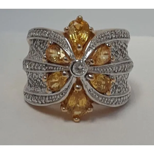 14K Yellow Gold Citrine Ring Chipper's Jewelry Bonney Lake, WA