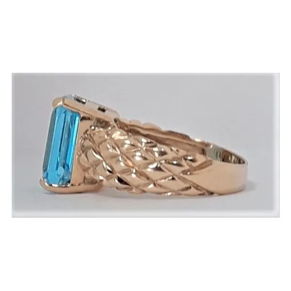 10K Yellow Gold Topaz Fashion Ring Image 2 Chipper's Jewelry Bonney Lake, WA