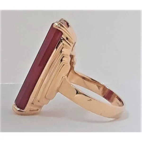 14K Yellow Gold Sard Chalcedony Fashion Ring Image 2 Chipper's Jewelry Bonney Lake, WA