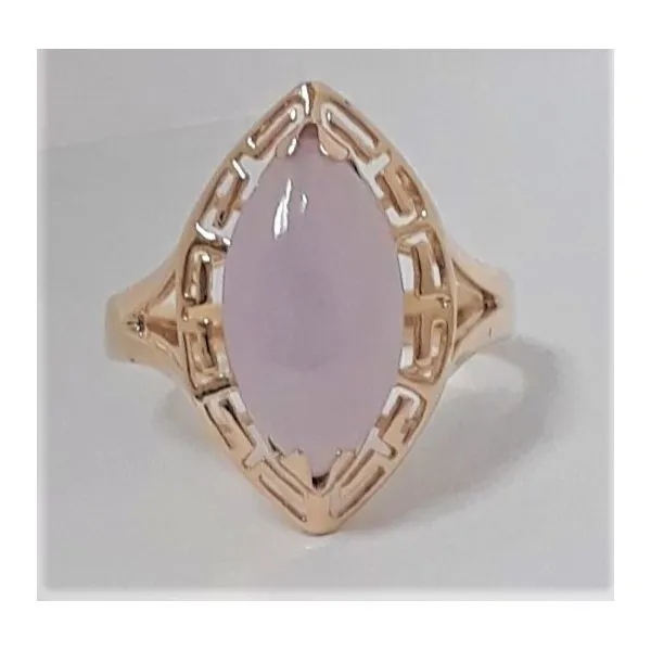 14Kt Yellow Gold Lavender Jade Fashion Ring Chipper's Jewelry Bonney Lake, WA