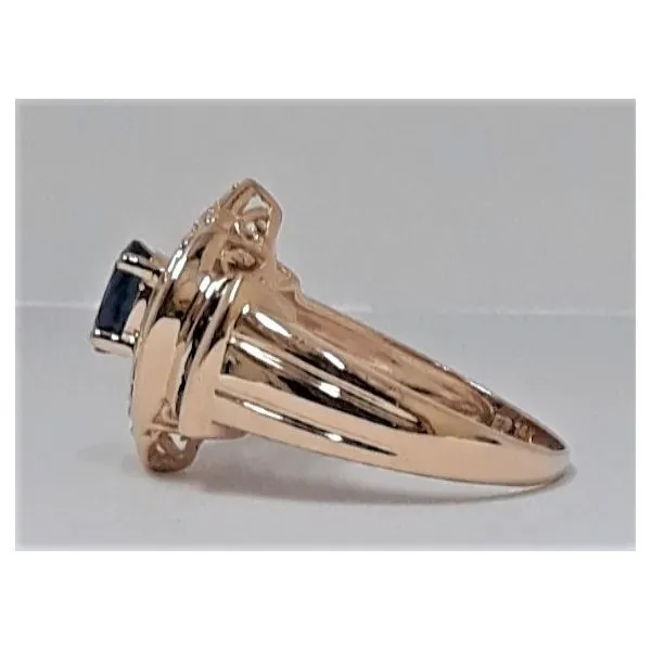 14kt Yellow Gold Sapphire Fashion Ring Image 2 Chipper's Jewelry Bonney Lake, WA