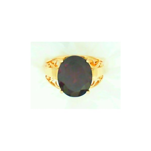 10K Yellow Gold Garnet Fashion Ring Chipper's Jewelry Bonney Lake, WA