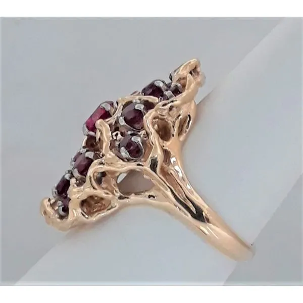 14K Yellow Gold Natural Ruby Fashion Ring Image 2 Chipper's Jewelry Bonney Lake, WA