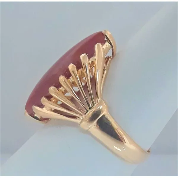 18Kt Yellow Gold Jade Fashion Ring Image 2 Chipper's Jewelry Bonney Lake, WA