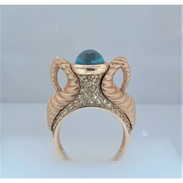 14K Yellow Gold Turkish Water Jug Ring Image 2 Chipper's Jewelry Bonney Lake, WA