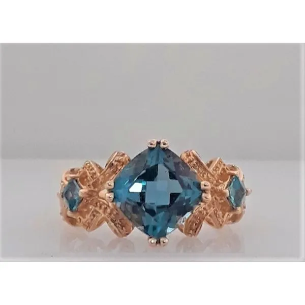 14Kt Yellow Gold Blue Topaz Fashion Ring Chipper's Jewelry Bonney Lake, WA