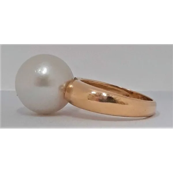 14Kt Yellow Gold Pearl Ring Image 2 Chipper's Jewelry Bonney Lake, WA