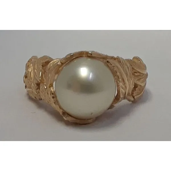 14K Yellow Gold Cultured Pearl Ring Chipper's Jewelry Bonney Lake, WA