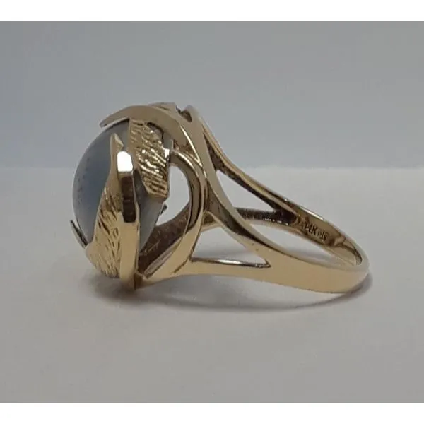 14K Yellow Gold Dyed Blister Cultured Pearl Ring Image 2 Chipper's Jewelry Bonney Lake, WA