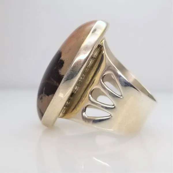 Gray Inlay Sterling Silver Ring Image 2 Chipper's Jewelry Bonney Lake, WA