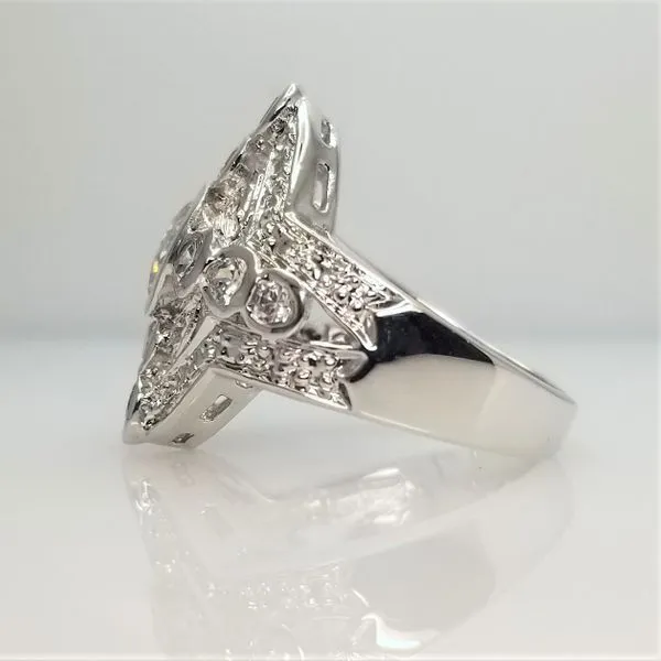 CZ Ring Sterling Silver Image 2 Chipper's Jewelry Bonney Lake, WA