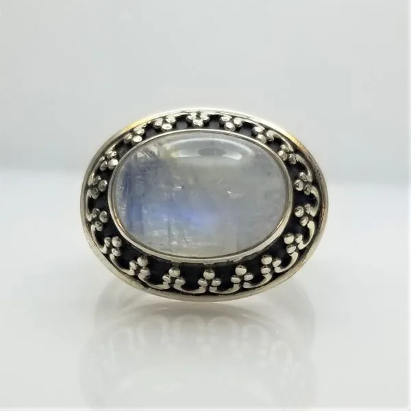 Sterling Silver Moonstone Ring Chipper's Jewelry Bonney Lake, WA