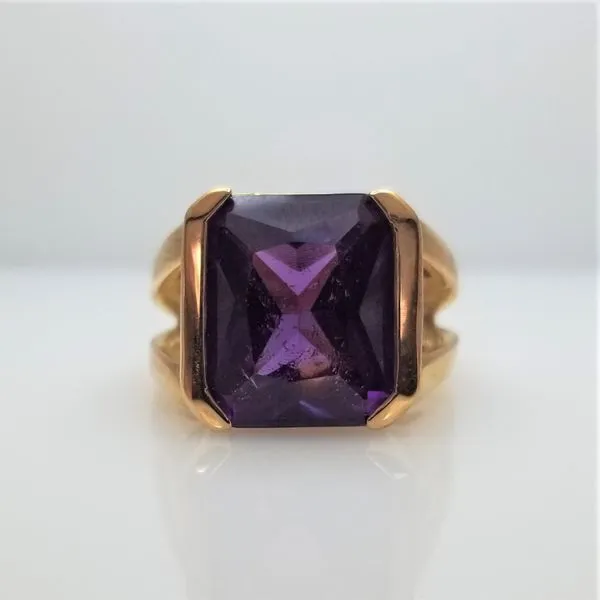 Imitation Alexandrite Synthetic Sapphire Ring Chipper's Jewelry Bonney Lake, WA