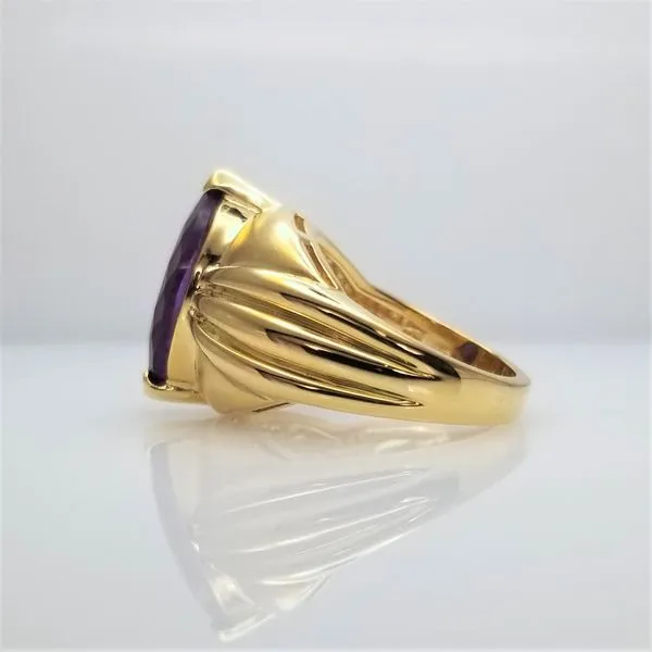 Marquise Imitation Alexandrite Synthetic Sapphire Ring Image 2 Chipper's Jewelry Bonney Lake, WA