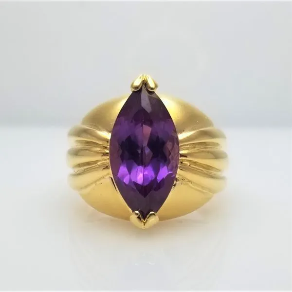 Marquise Imitation Alexandrite Synthetic Sapphire Ring Chipper's Jewelry Bonney Lake, WA