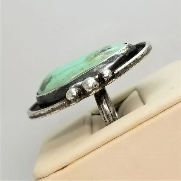 Sterling Silver Turquoise Ring Image 2 Chipper's Jewelry Bonney Lake, WA