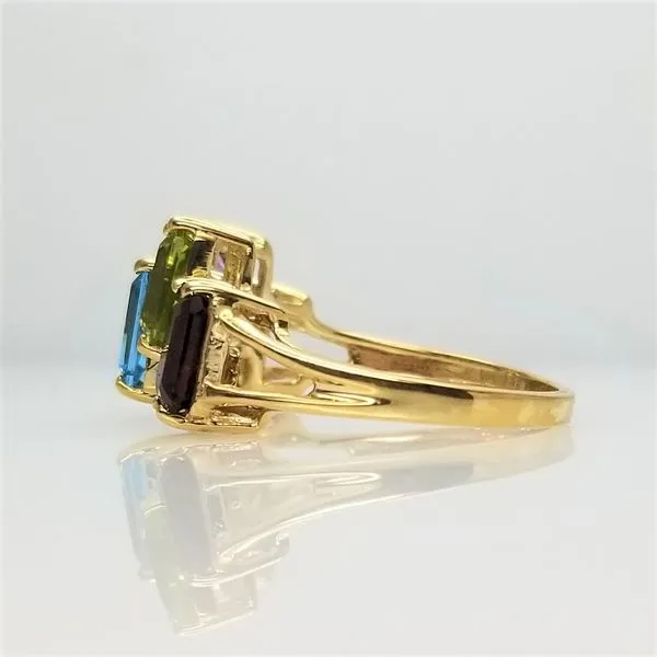 Multiple Stone Ring in 14Kt Yellow Gold Image 2 Chipper's Jewelry Bonney Lake, WA